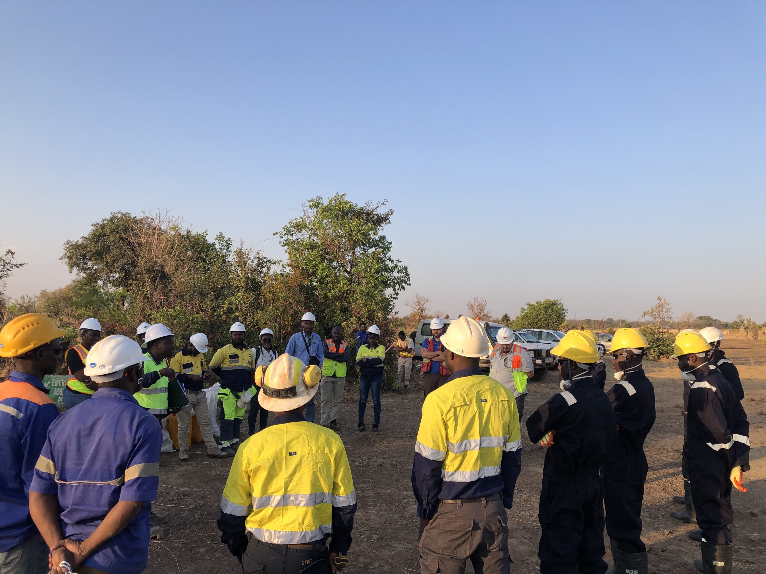 Gold mining operations